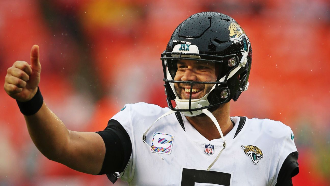 New Orleans Saints signing QB Blake Bortles with Taysom Hill, Trevor Siemian on reserve/COVID-19 list, source confirms