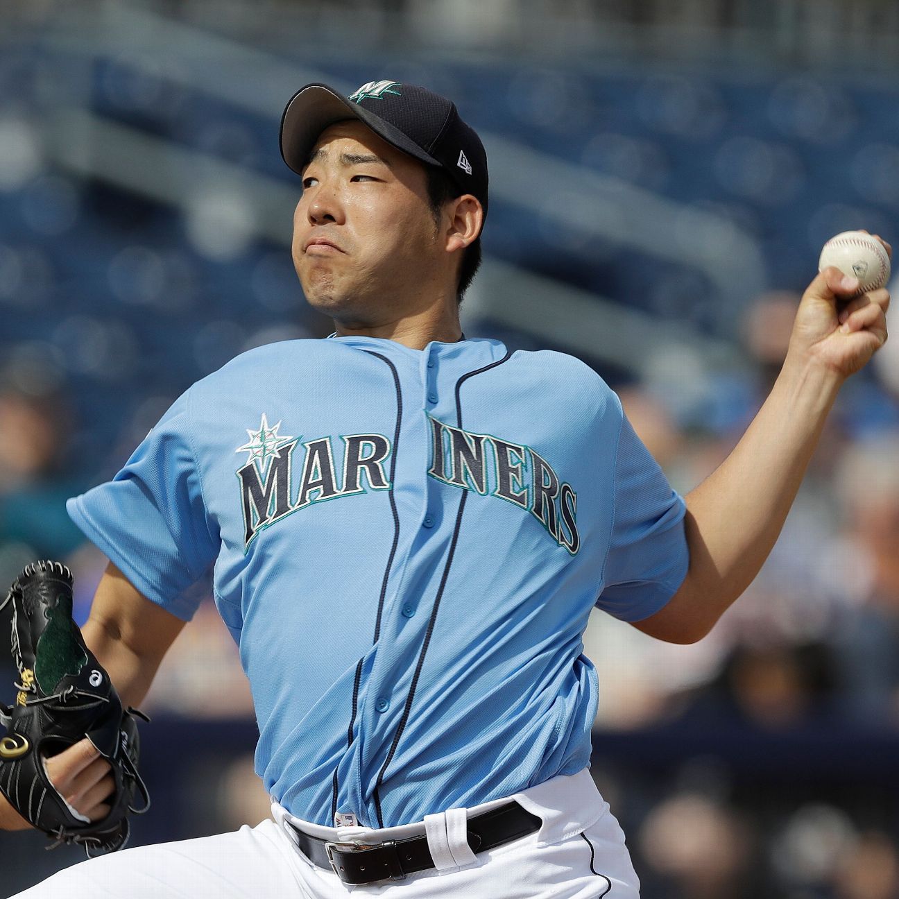 Yusei Kikuchi pleased with outing in Mariners debut