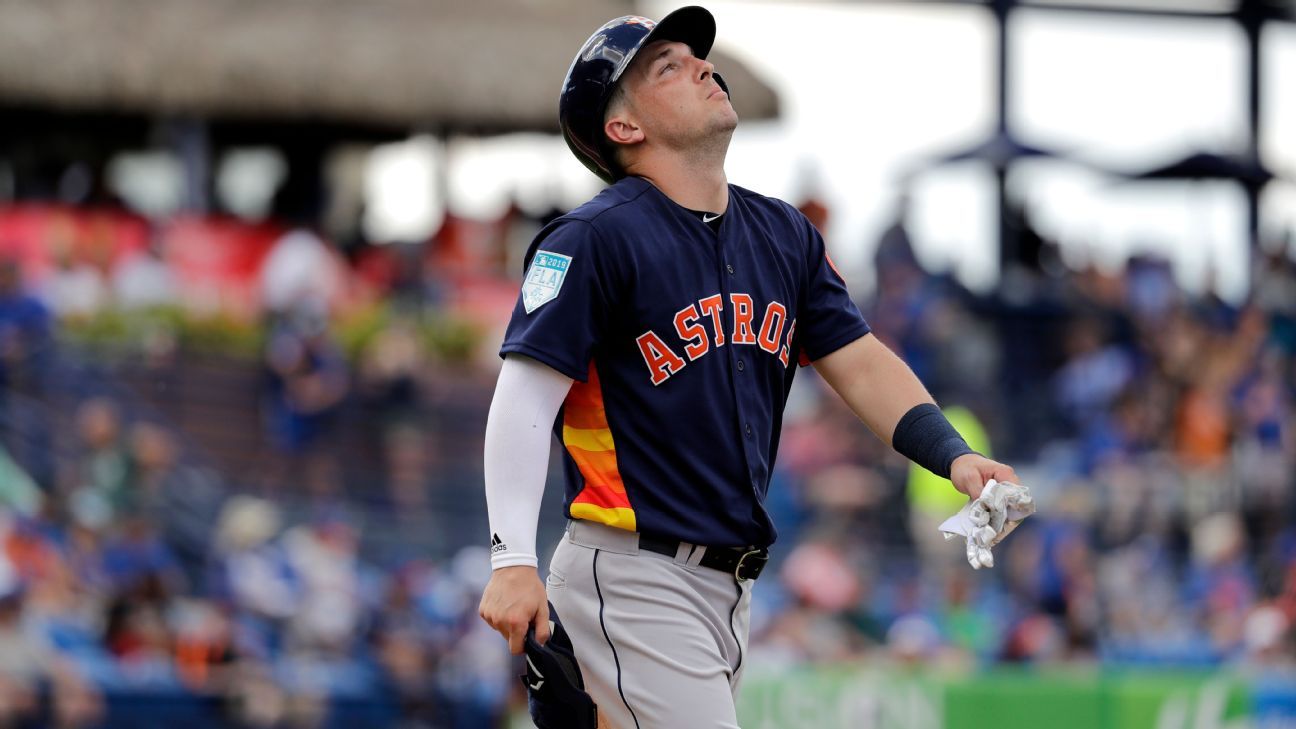 Best-case scenario' - Astros 3B Alex Bregman dodges surgery - ESPN