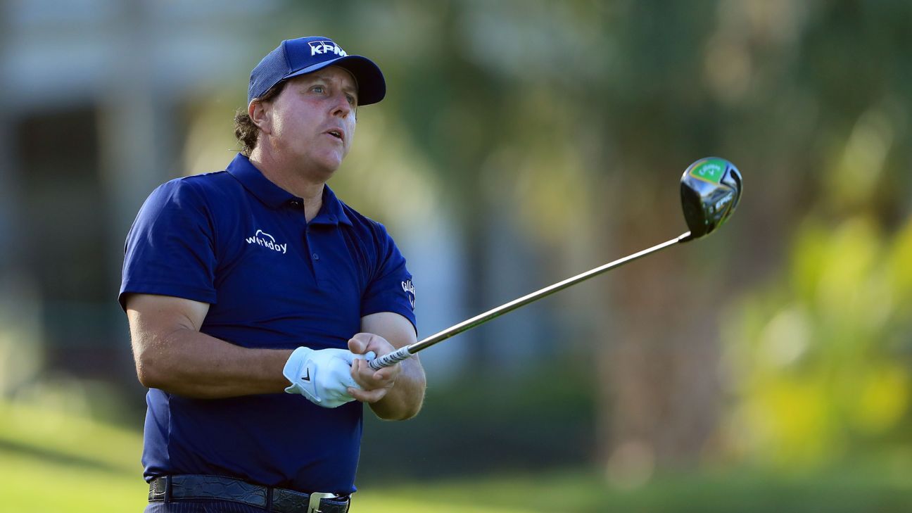 Scandal questions linger as Mickelson misses cut