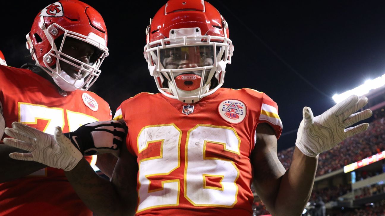 2019 fantasy football offensive depth charts