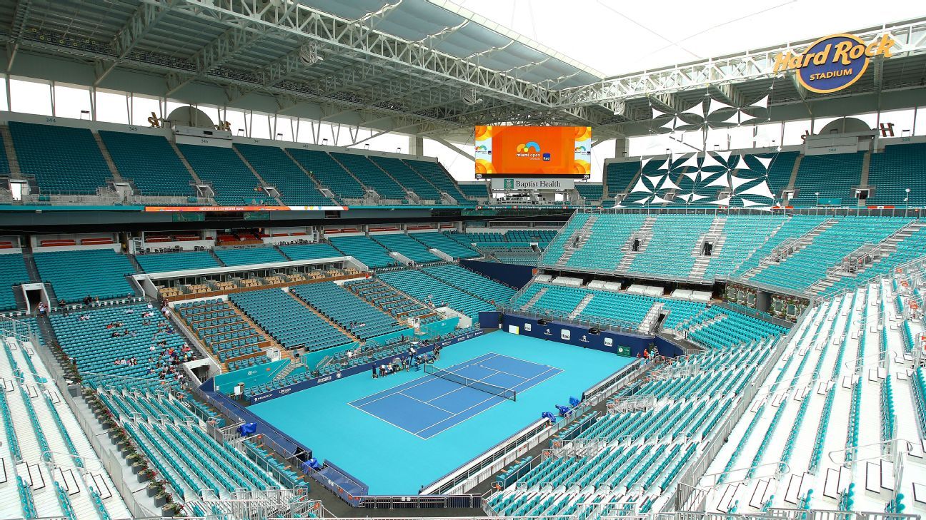 Miami Open tennis tournament moves to Dolphins' NFL home