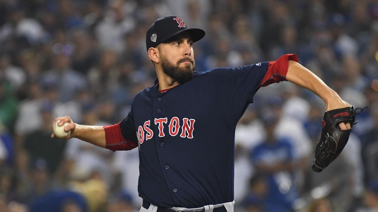 Marlins acquire reliever Matt Barnes in trade with Red Sox