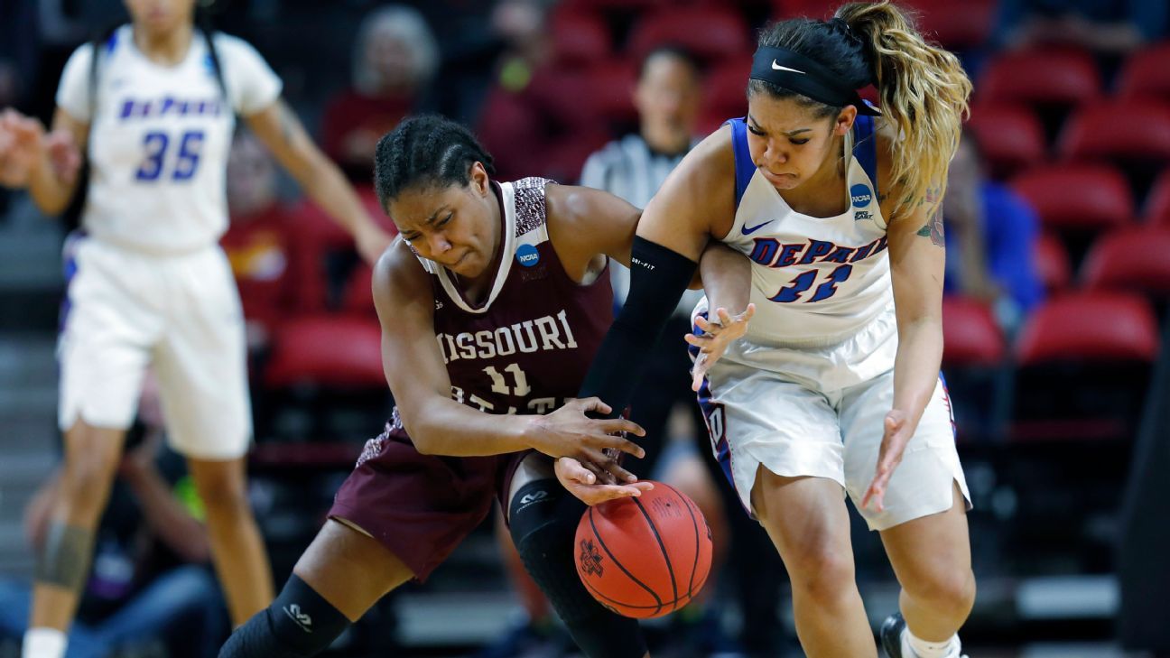 Women&#39;s NCAA tournament 2019 -- Missouri State scores upset of DePaul