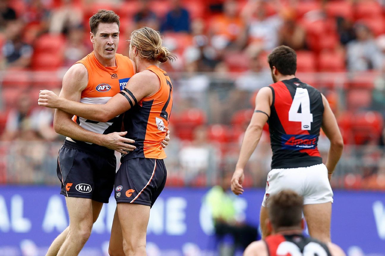 GWS smash Essendon by 72 points in AFL ESPN