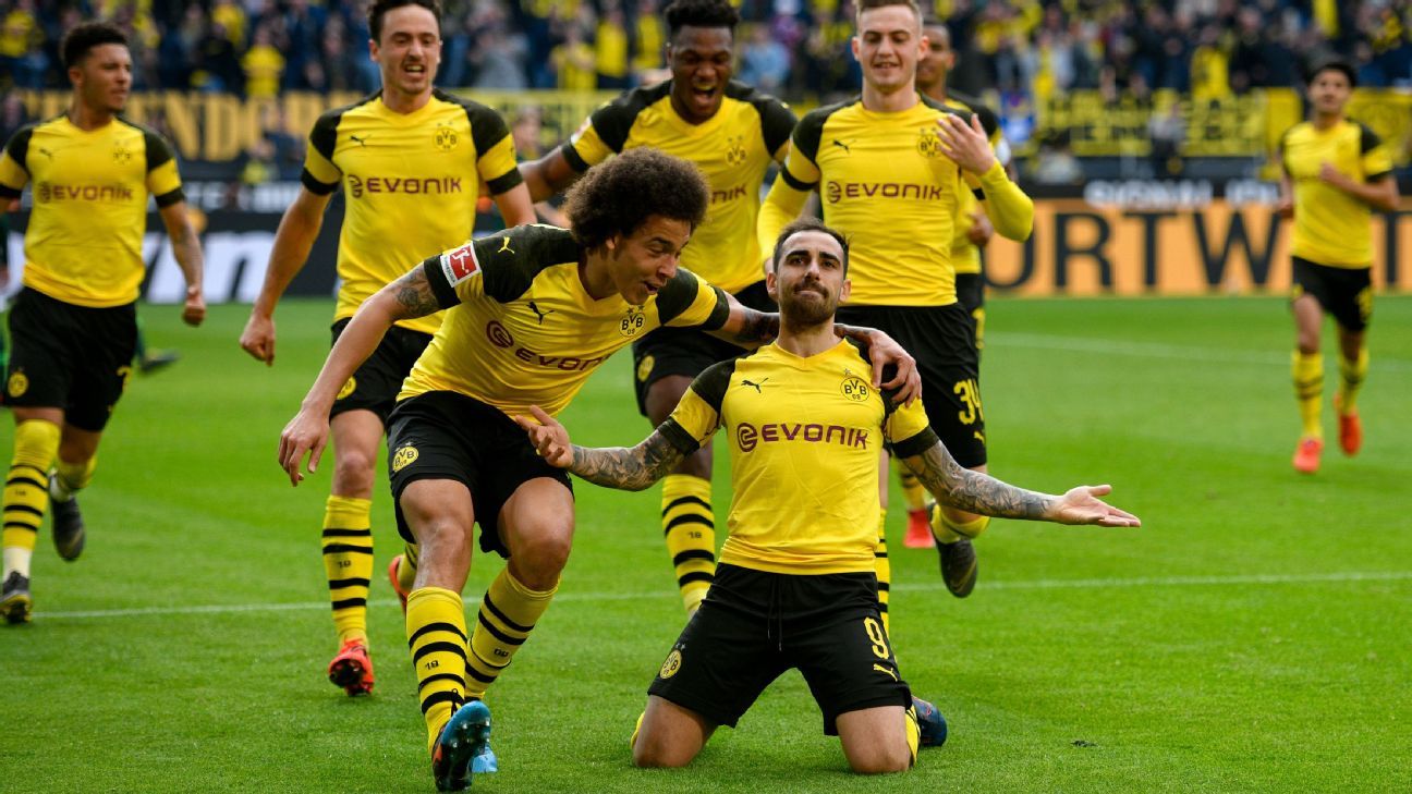 Borussia Dortmund vs. VfL Wolfsburg - Football Match Report - March 30, 2019 - ESPN