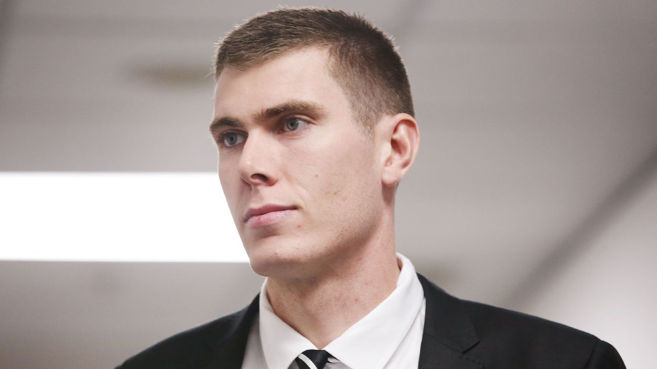 Mason Cox fined, not banned at AFL tribunal