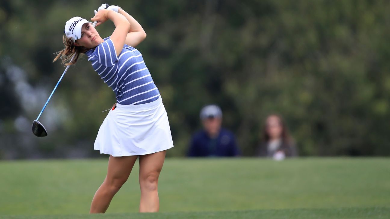 Kupcho Wins First Women S Amateur At Augusta Espn