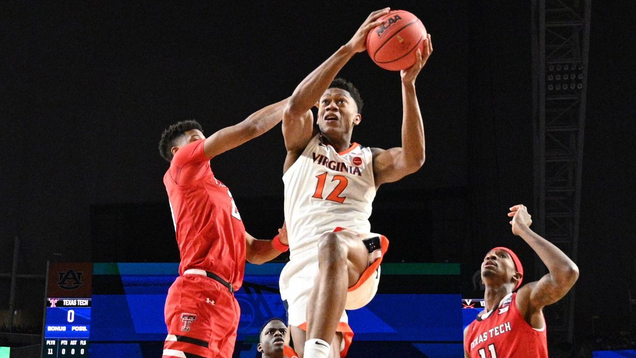 Virginia's Hunter, Jerome opting for NBA draft - ESPN