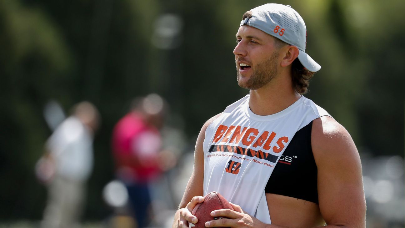 Lesión en la espalda margina a Tyler Eifert con los Bengals - ESPN