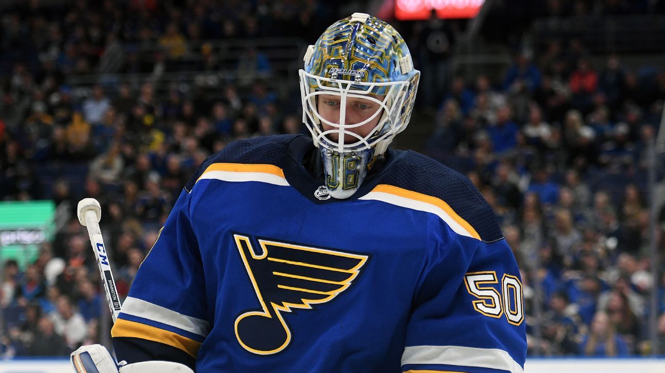 St. Louis Blues Recall Goalie Jordan Binnington from AHL