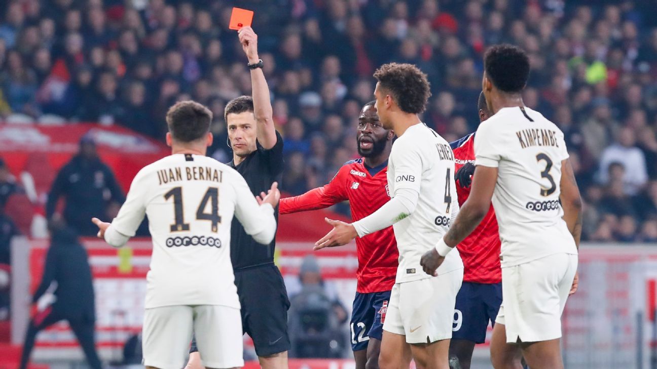 Lille vs. Paris Saint-Germain - Football Match Report - April 14, 2019 -  ESPN