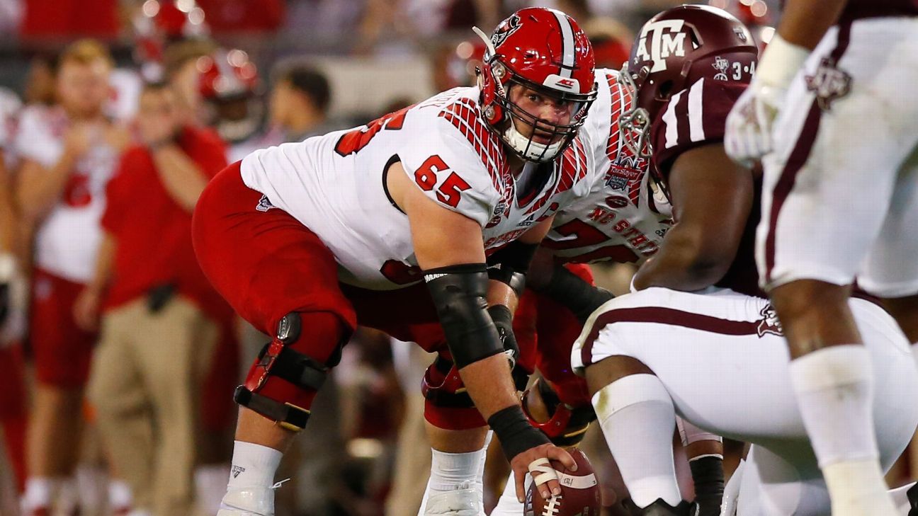 Minnesota Vikings Select Garrett Bradbury Eighteenth Overall - Ninety-Nine  Yards: American Football