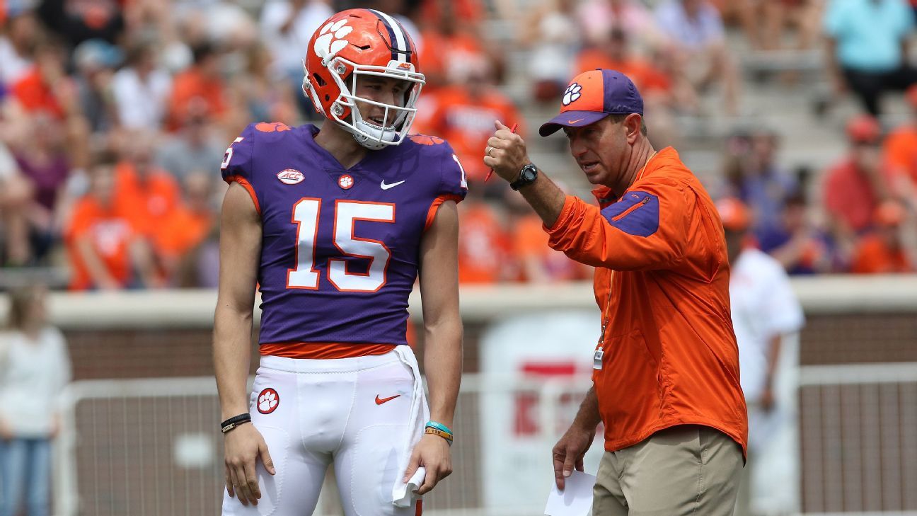 Onetime Clemson football recruit QB Hunter Johnson transfers back to Tigers afte..