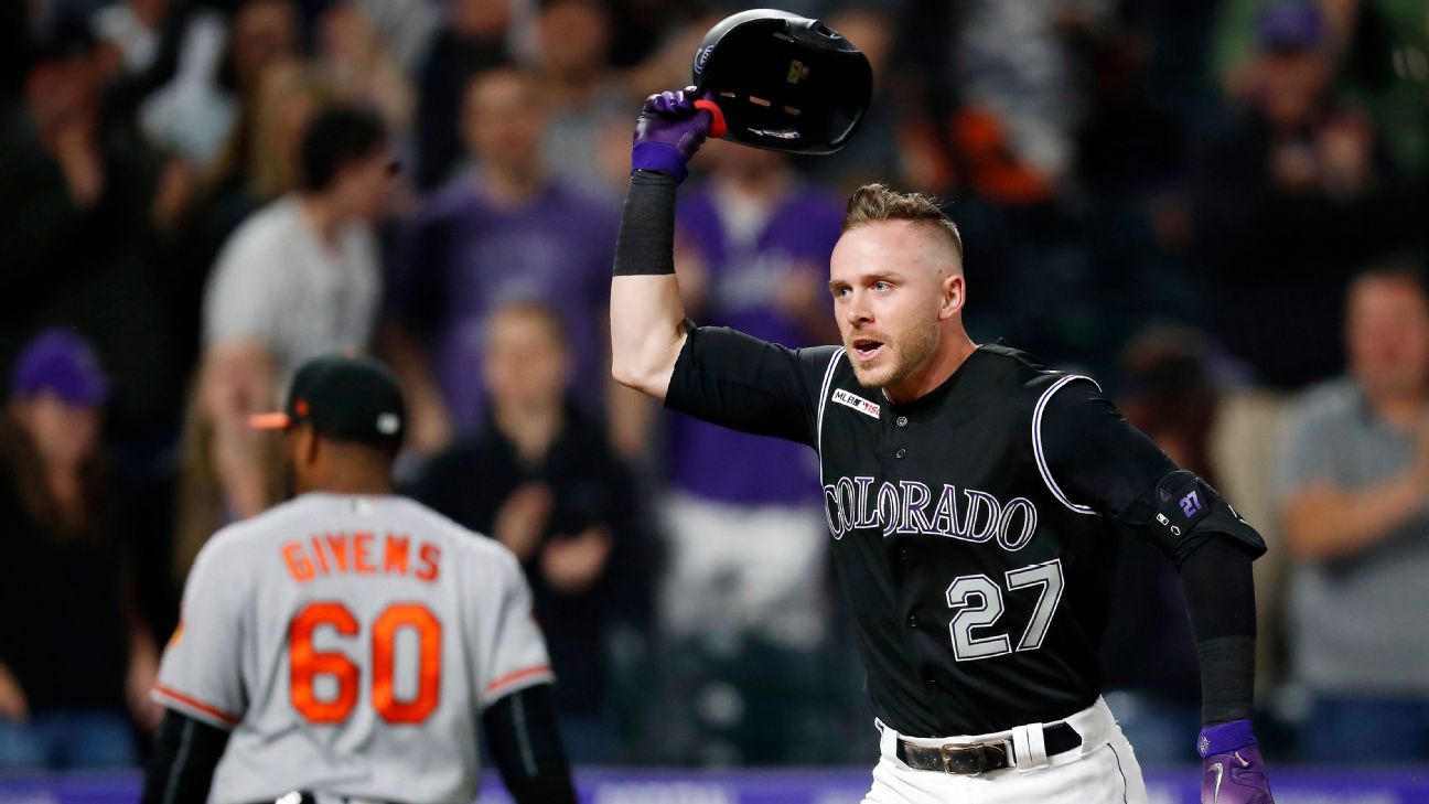 Rockies, Trevor Story finalize $27.5M, 2-year deal