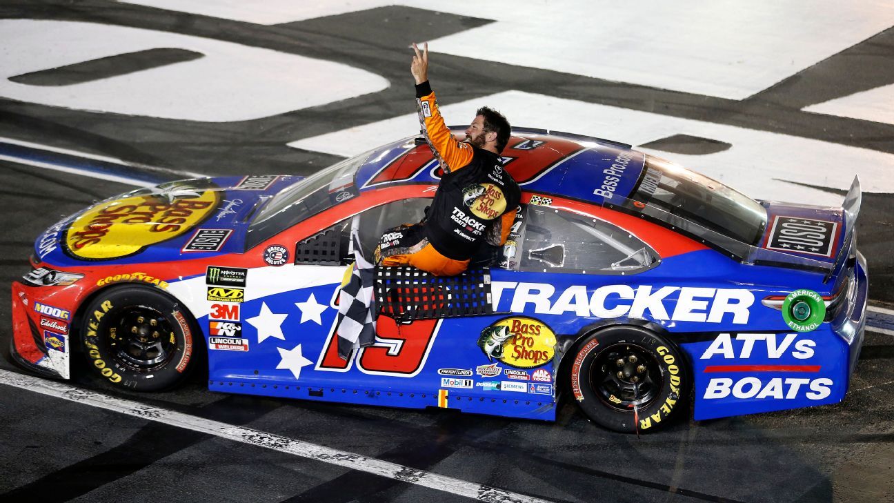 Martin Truex Jr. wins NASCAR's Coca-Cola 600