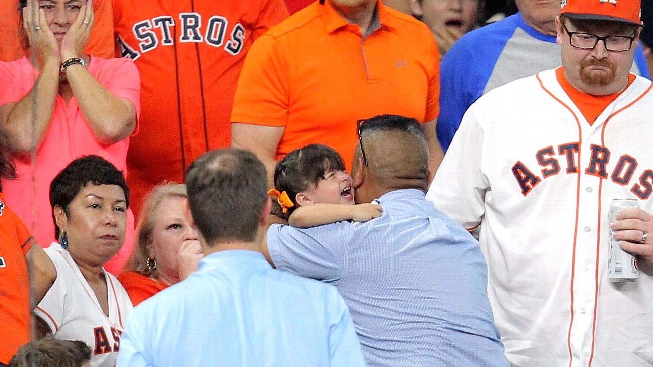 Astros reach settlement with parents of toddler hit by foul ball in 2019,  family attorney says - ABC News