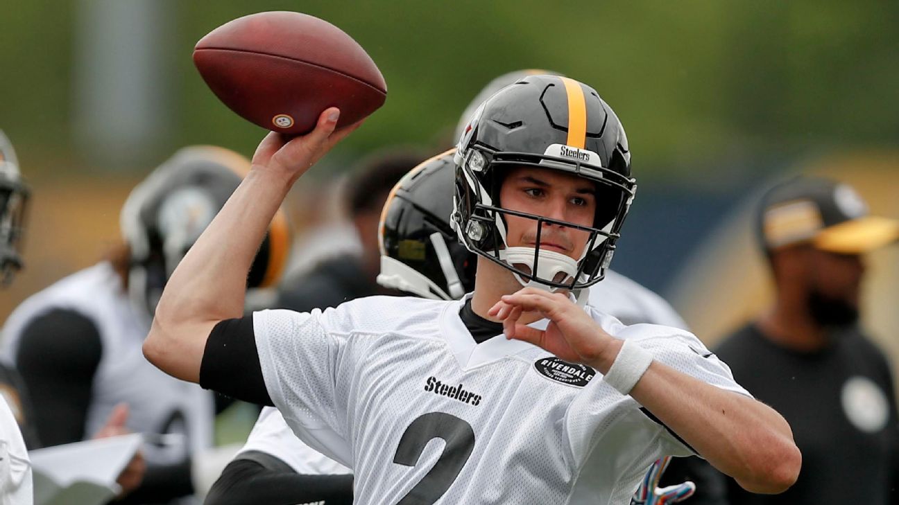 Mason Rudolph ready for Year 2 close-up with Steelers - ESPN - Pittsburgh  Steelers Blog- ESPN