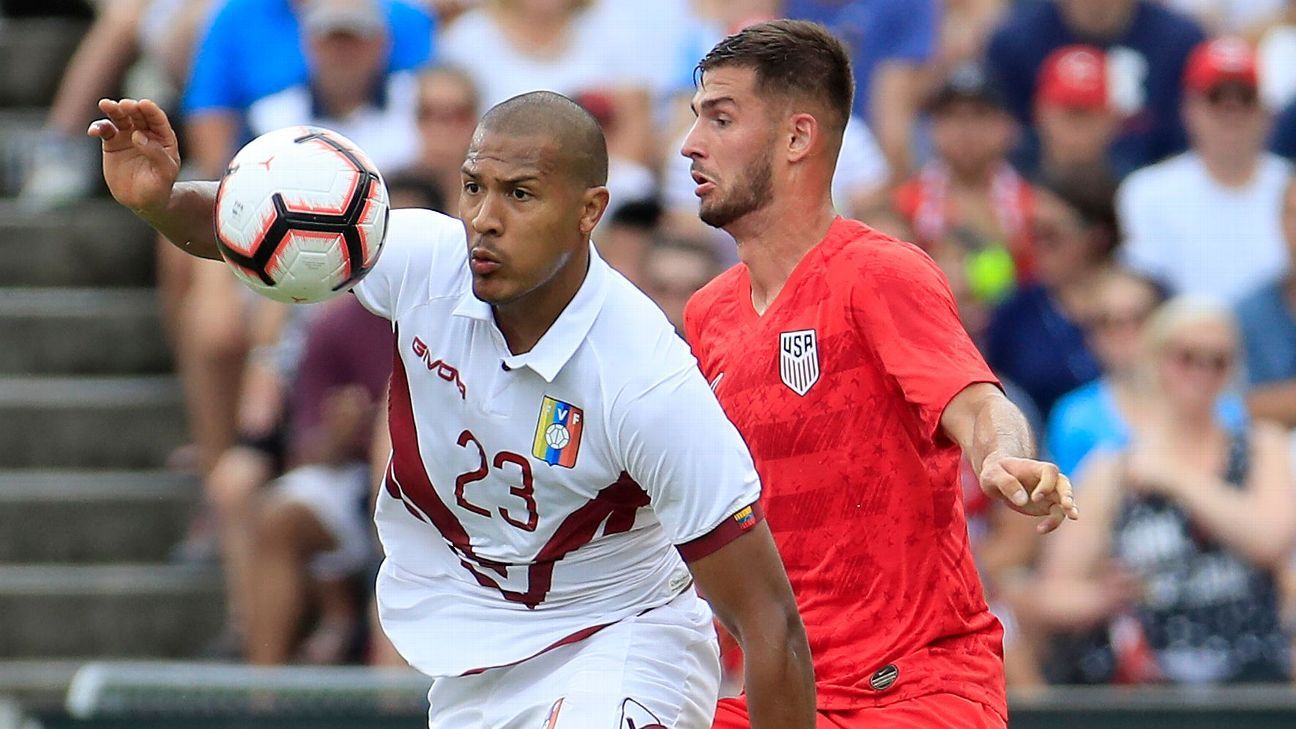 United States Vs Venezuela Football Match Summary June 9 2019 Espn