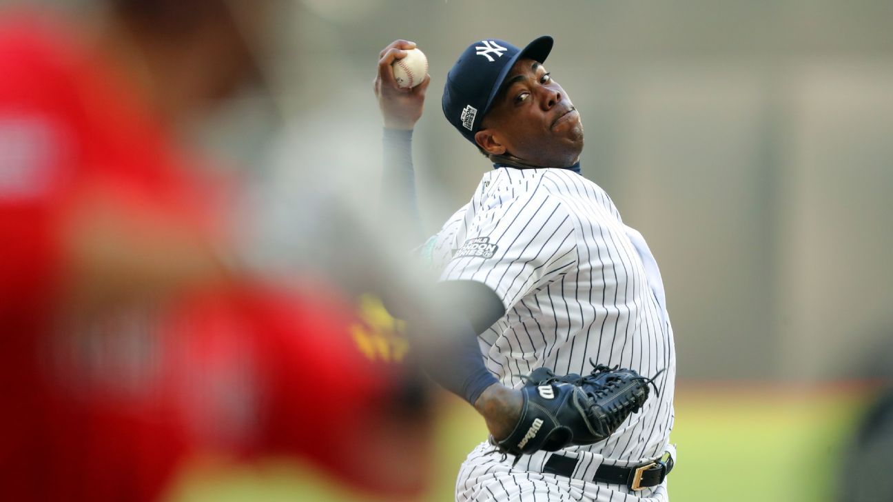 Yankees plan to alter Aroldis Chapman's usage as he makes HOF case
