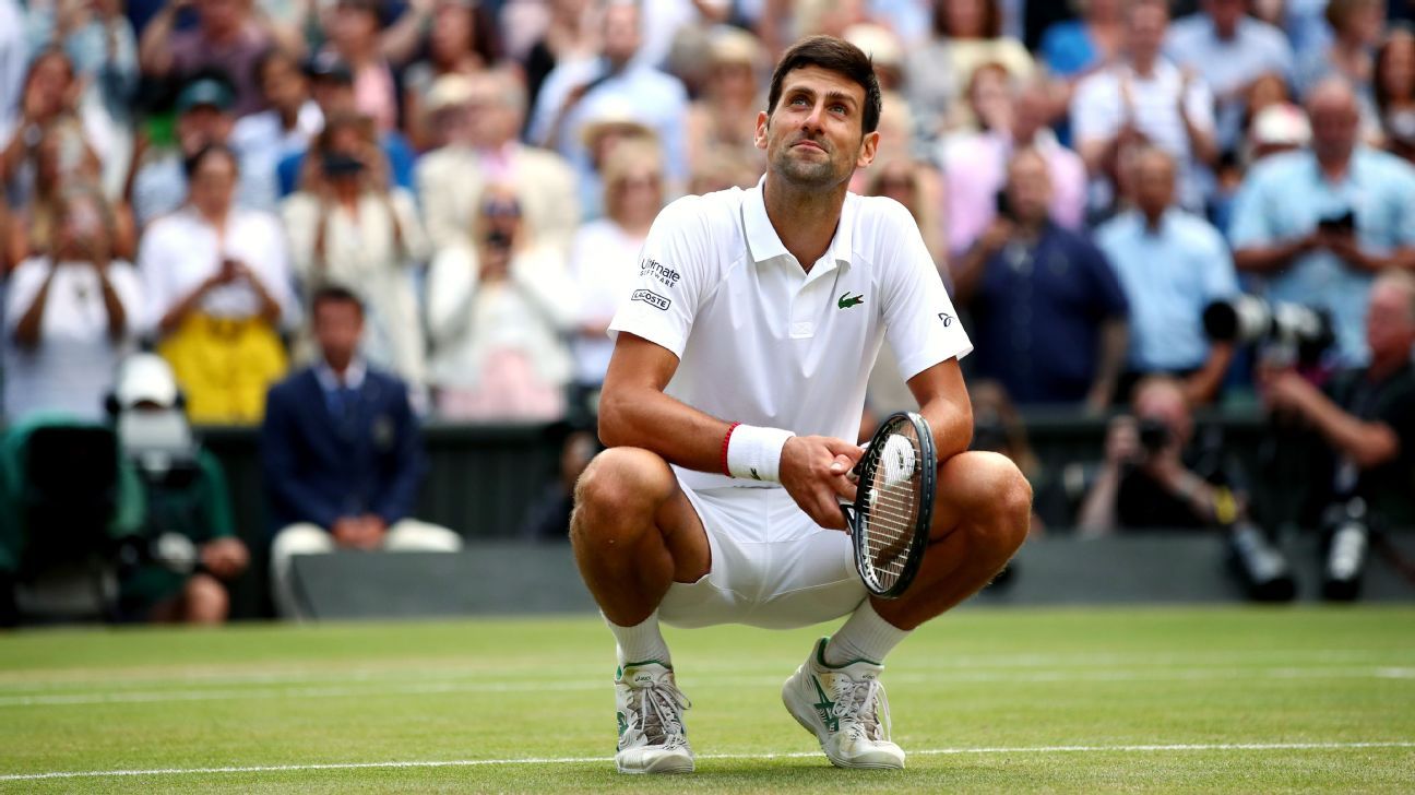 How Novak Djokovic held off Roger Federer to win Wimbledon men's title