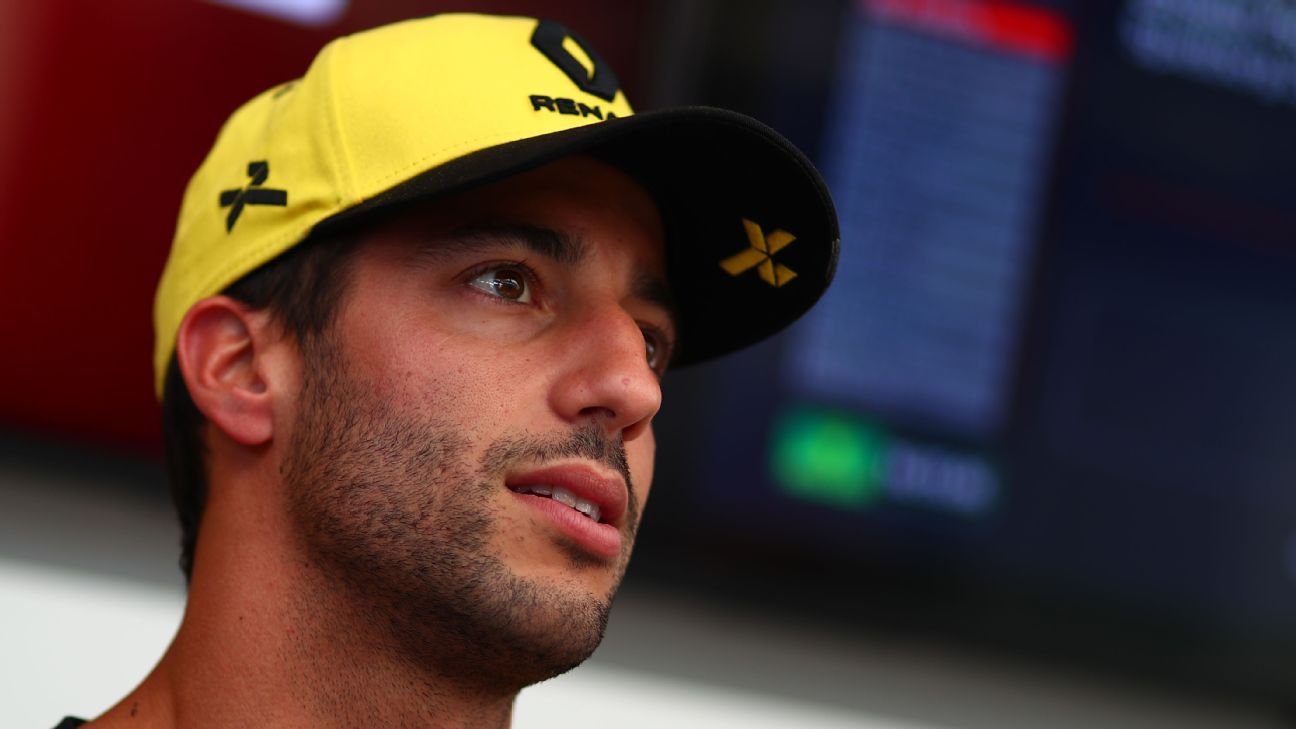 Ricciardo faces £10 million lawsuit from former manager - ESPN