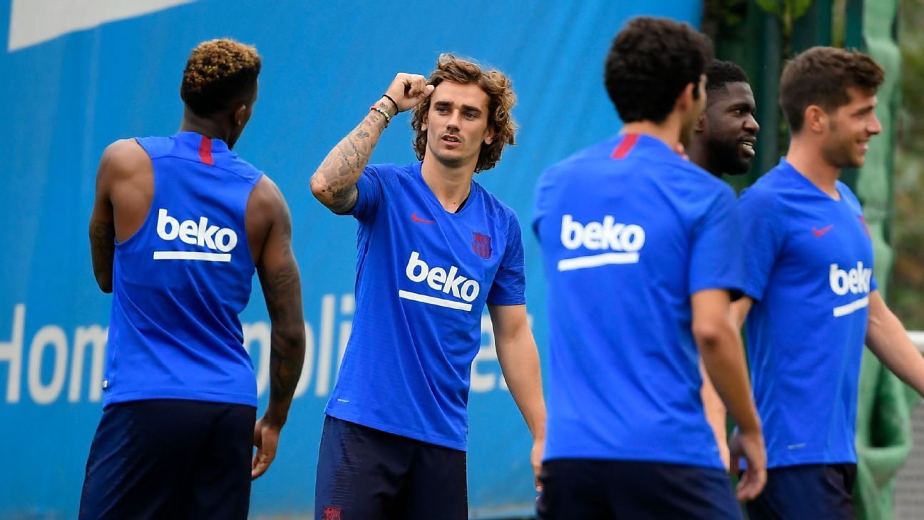 Griezmann im Trikot von FC Barcelona