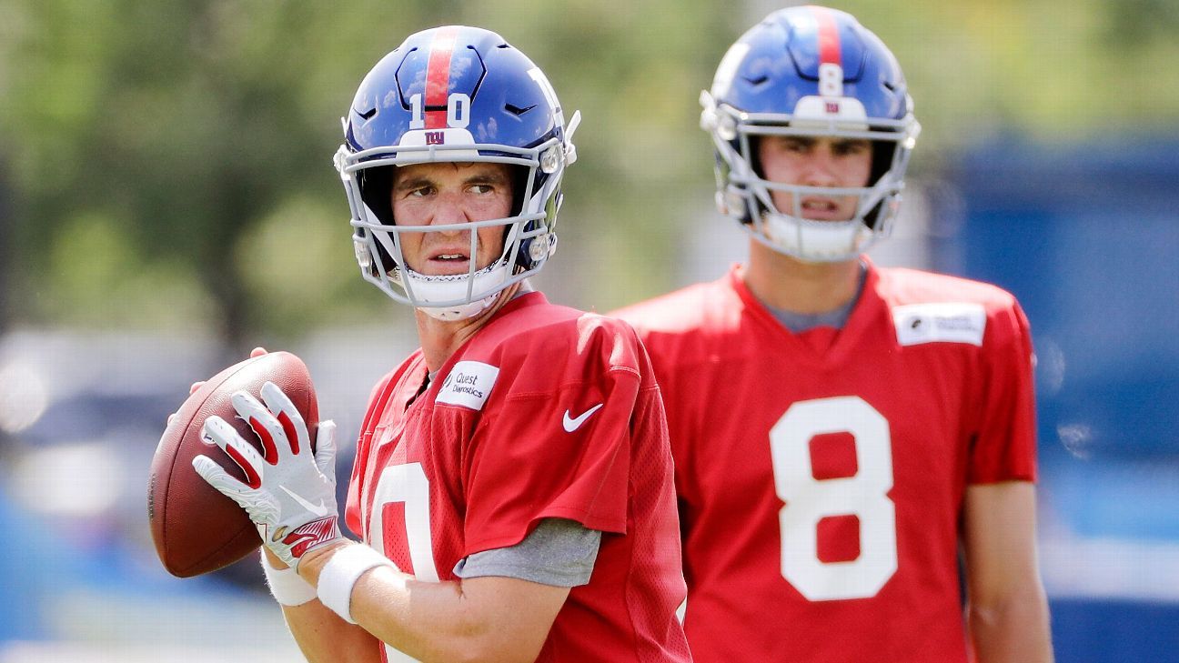 Giants bench Eli Manning, elevate rookie Daniel Jones