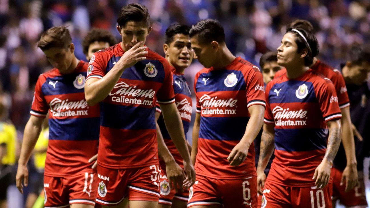 Chivas, en penúltima posición de la porcentual, luego de la Jornada 3 del Apertura 2019