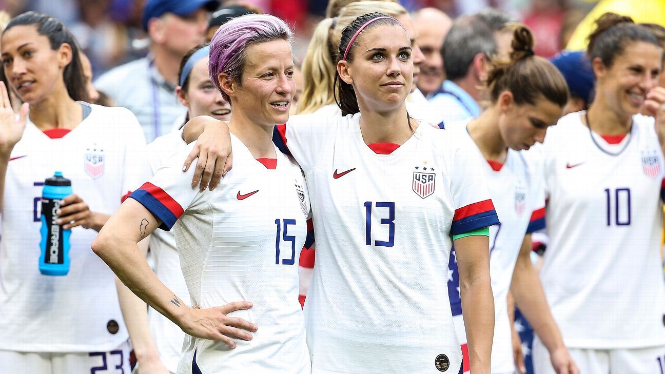 How much does the USWNT earn compared to USMNT?