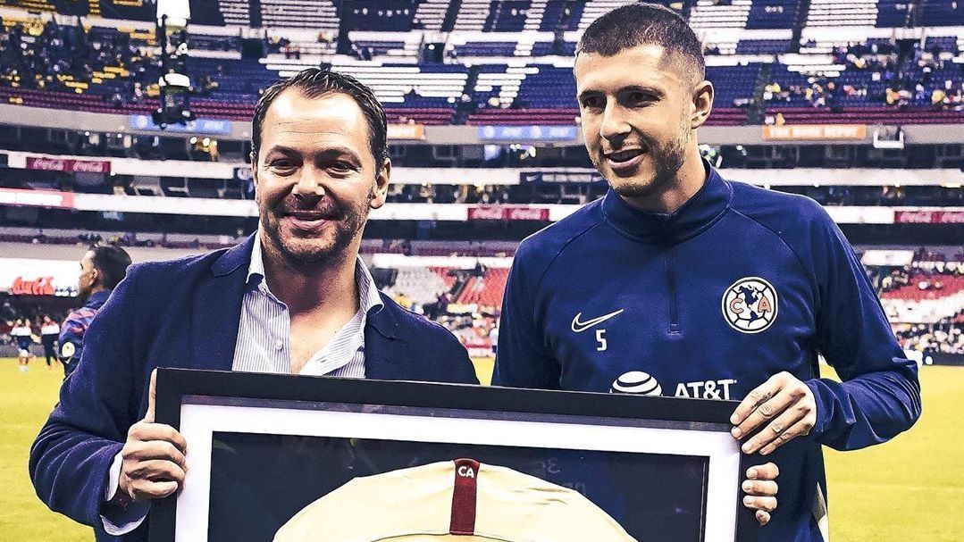 Finalmente América festeja los 100 partidos de Guido Rodríguez ESPN