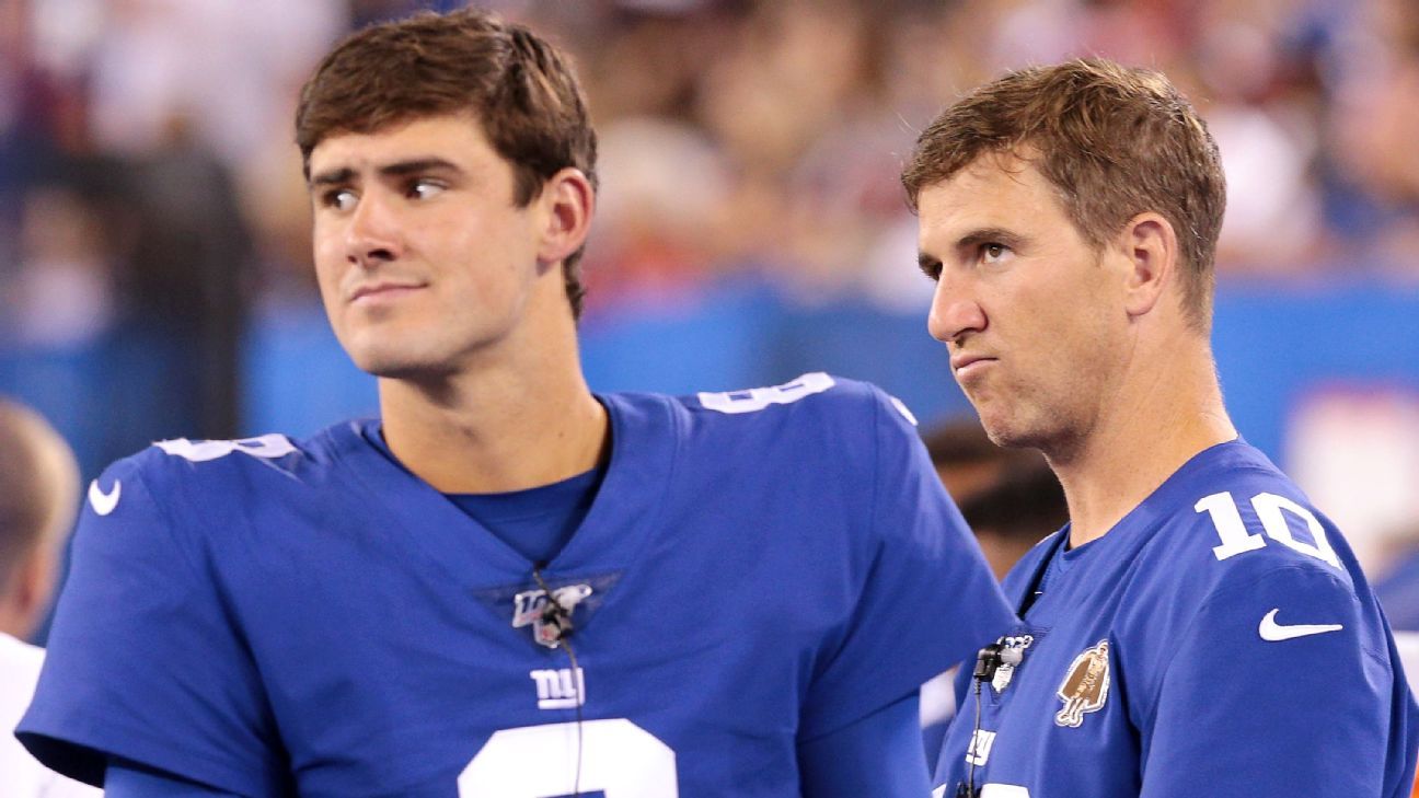 Giants Bench Eli Manning for Daniel Jones - WSJ