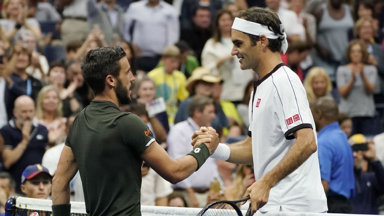 Federer Again Overcomes Slow Start At Us Open