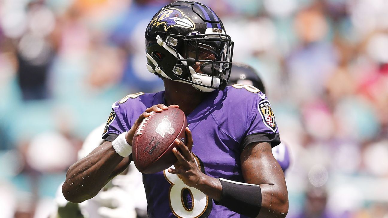 Lamar Jackson Fantasy Week 1: Projections vs. Texans, Points and