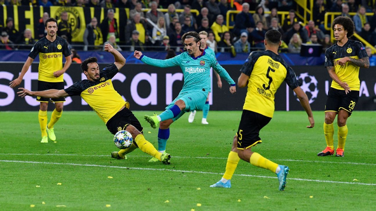Borussia Dortmund vs. Barcelona - Reporte del Partido - 17 septiembre ...