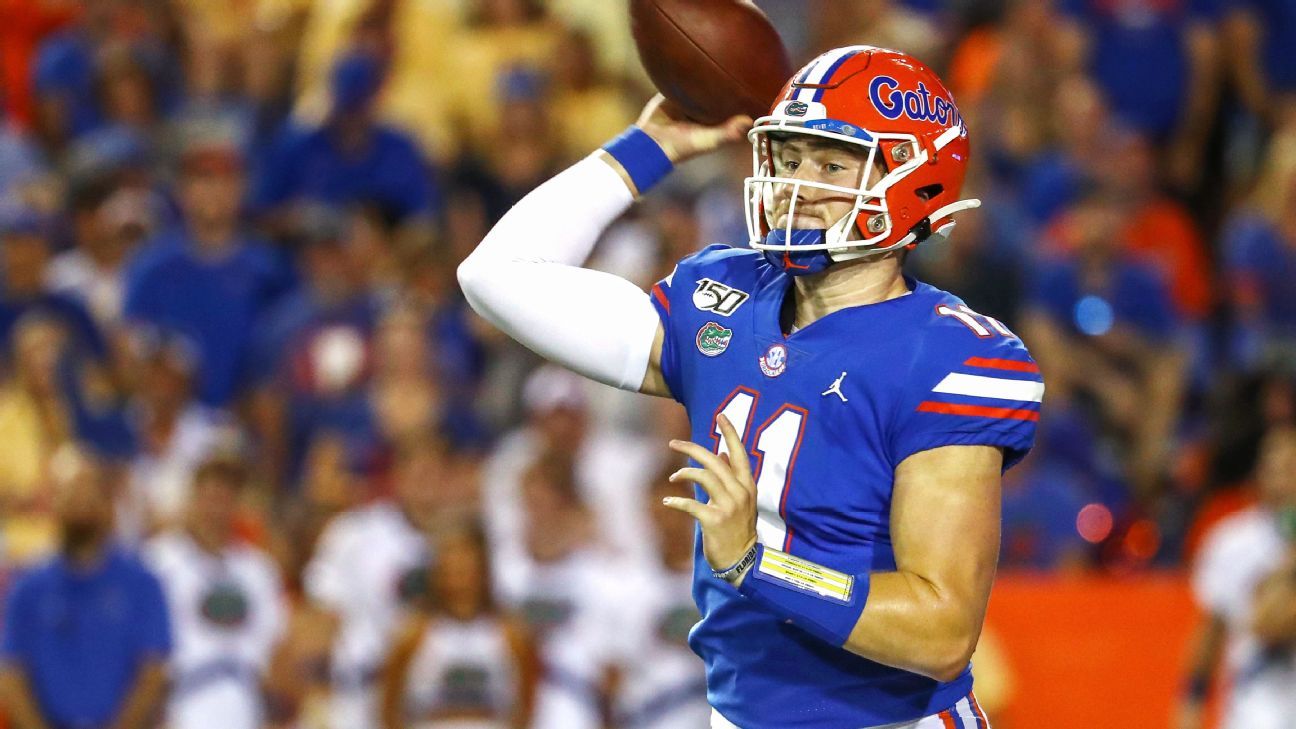 Another Gator QB quandry: Trask out for the season with foot injury