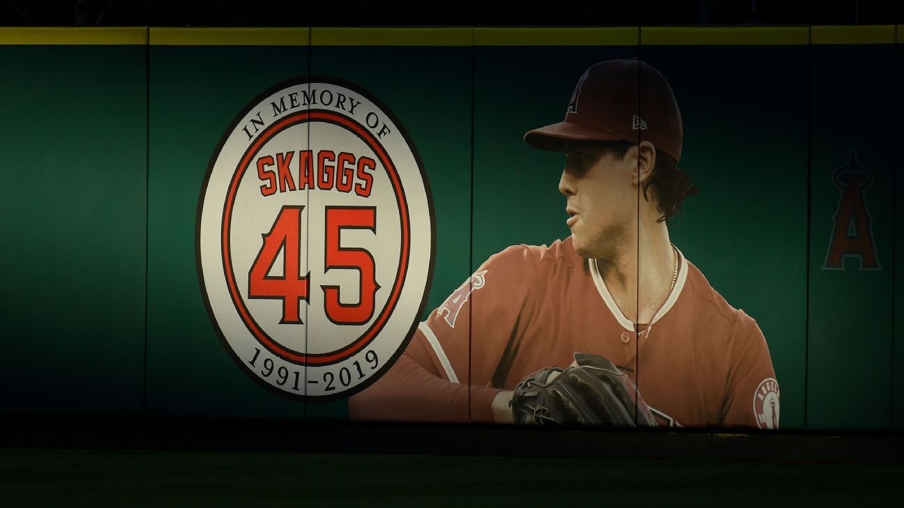 Pitcher Tyler Skaggs' family files suits against Los Angeles Angels, former  employees - ESPN