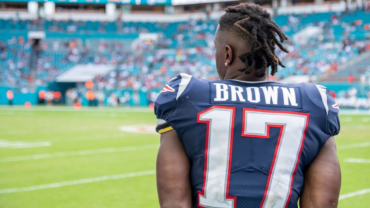 Antonio Brown released from the New England Patriots amid an NFL  Investigation