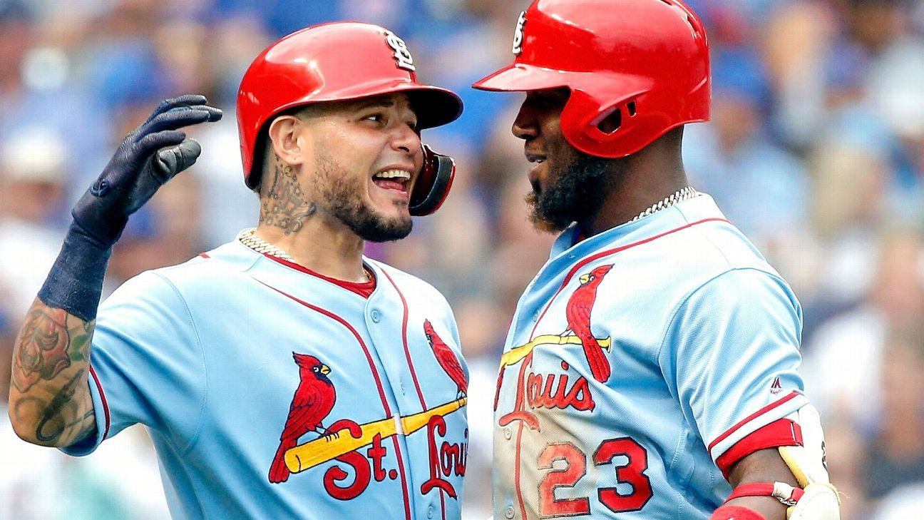 Yadier Yadi Molina St. Louis Cardinals Game-Used Players Weekend Jersey