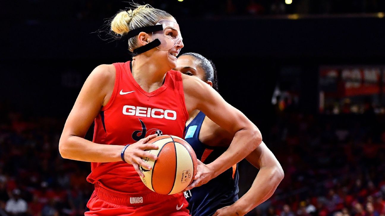 With Mystics' Elena Delle Donne hurt, Sun even WNBA Finals - ESPN