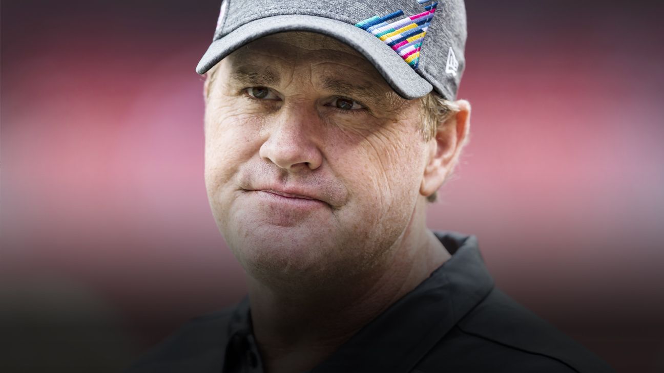 Jon Gruden on Jay Gruden's firing from Washington: 'Welcome to the