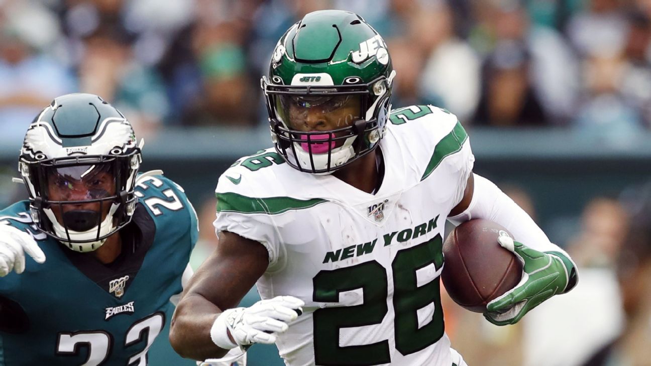 Le'Veon Bell, New York Jets damage Pittsburgh Steelers' playoff hopes