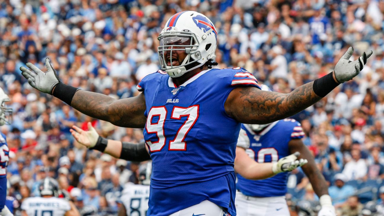 Defensive tackle Jordan Phillips back with Buffalo Bills