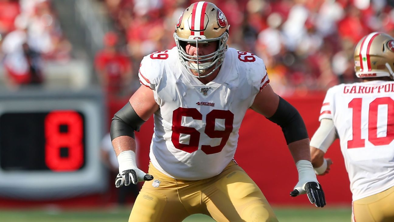 San Francisco 49ers RT Mike McGlinchey out for season with torn quadriceps  - ESPN