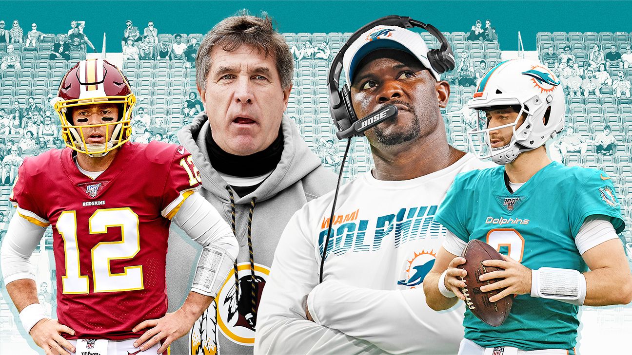 Cover Your Eyes: The Winless Dolphins and Redskins Are Playing