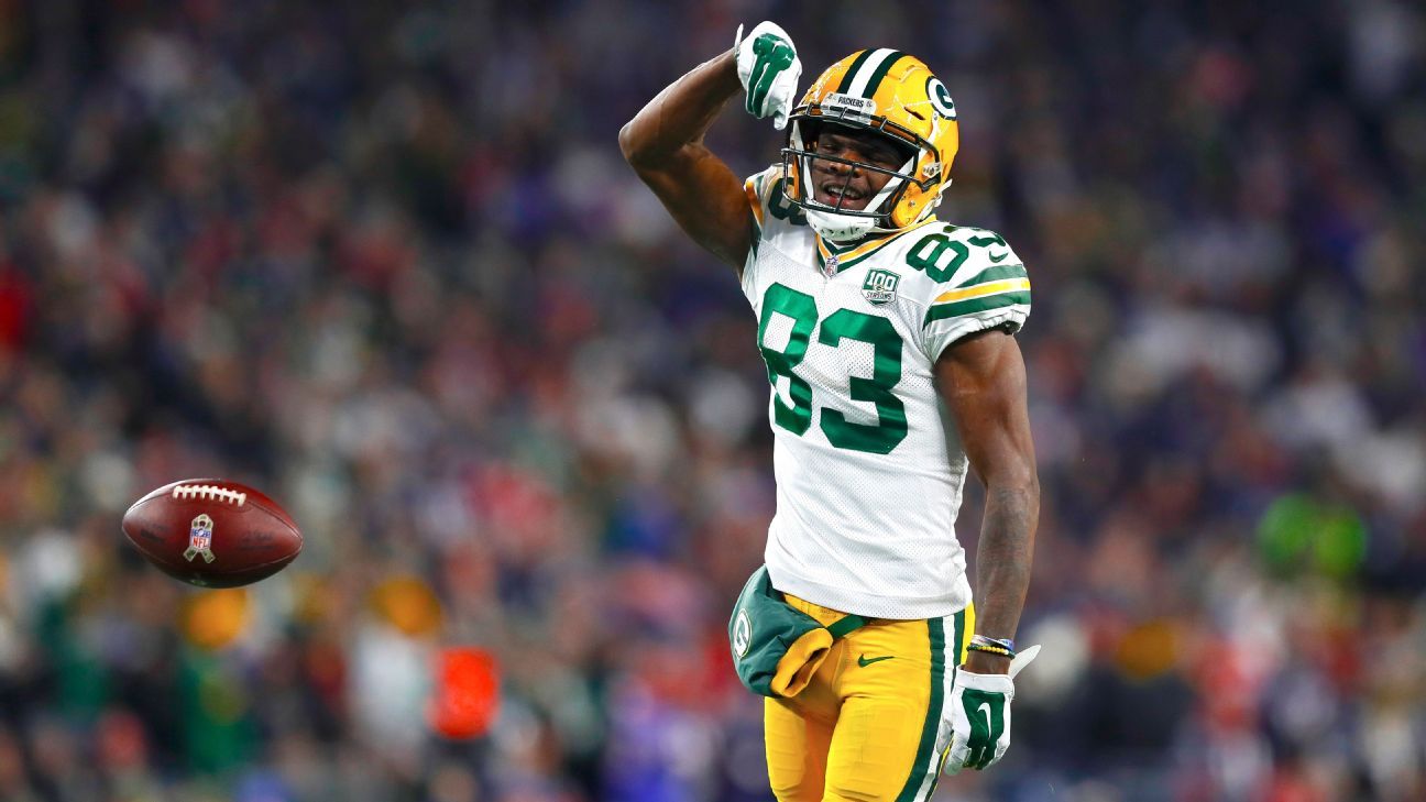 Packers' Marquez Valdes-Scantling in line for more opportunities