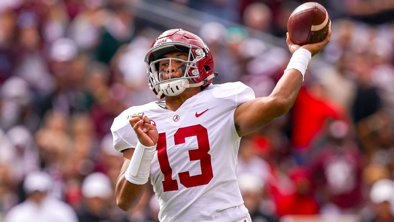 Nick Saban declares Tua Tagovailoa Alabama Crimson Tide's starting QB