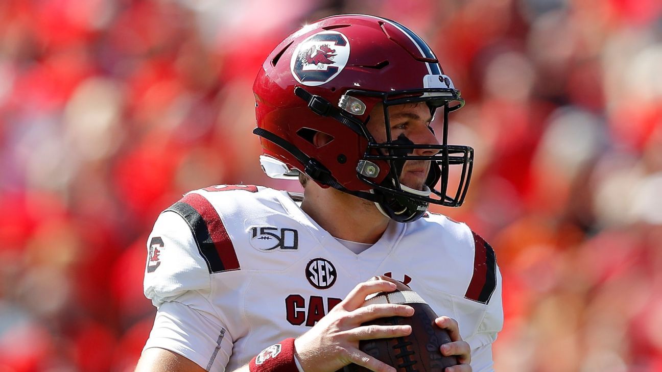 Former South Carolina QB Ryan Hilinski moving to Northwestern