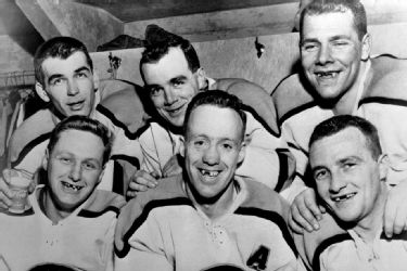 Hockey smiles: Many players opt not to replace their missing teeth