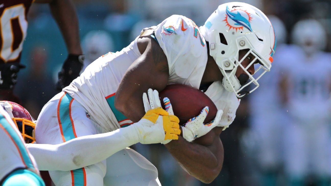 Mark Walton aims to be Miami's lead back: 'Trying to spark an offense ...